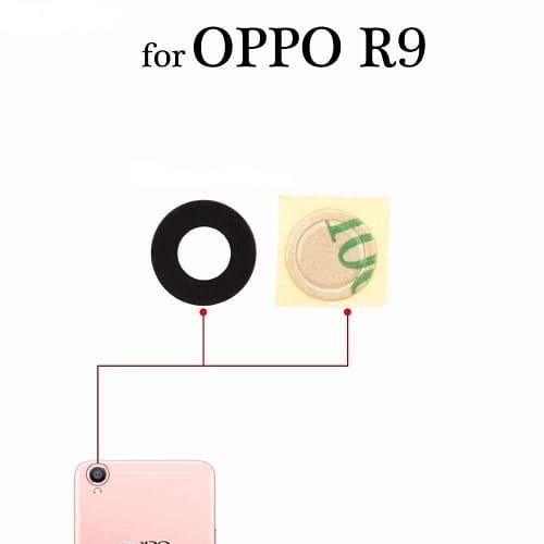 Oppo R9 Rear Back Camera Lens Glass Replacement In Pakistan hallroad.pk