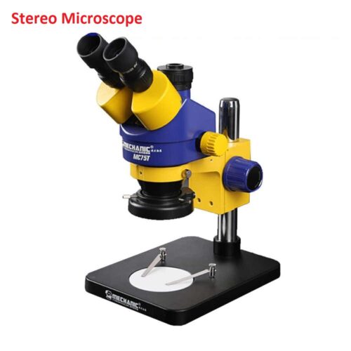 Mechanic Stereo 7X-45X Microscope With LED Light For Mobile Phone Maintenance Hallroad.pk