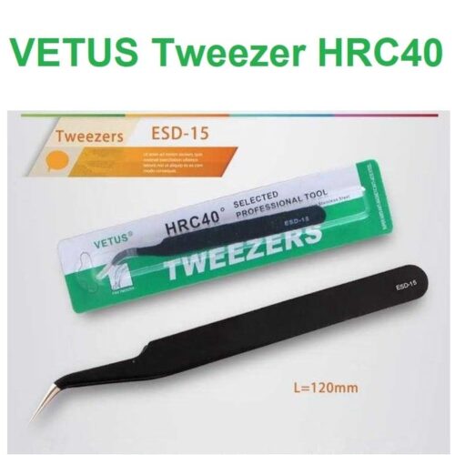 It is a VETUS Tweezer HRC40 Antistatic Stainless Steel Professional Tweezers ESD 15 In Pakistan available at hallroad.pk at a cheap price.