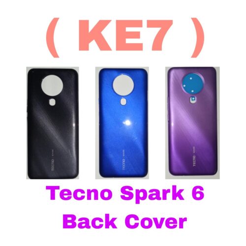 Tecno Spark 6 KE7 Back Cover